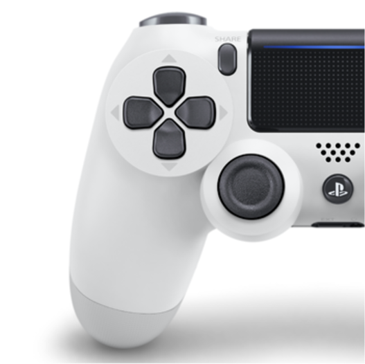 1 Ps4 Controller - Playstation 4 Dualshock 4 Controller V2 - White (1200x675), Png Download