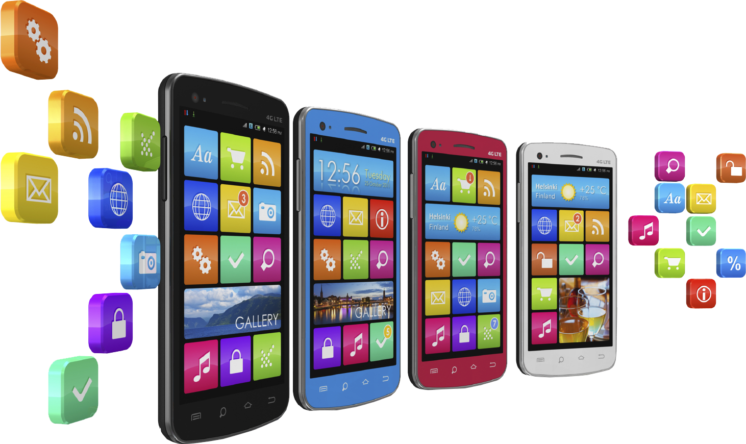 Mobile Application Development Company In Chicago - Mobile Marketing For Your Local Business (1462x870), Png Download