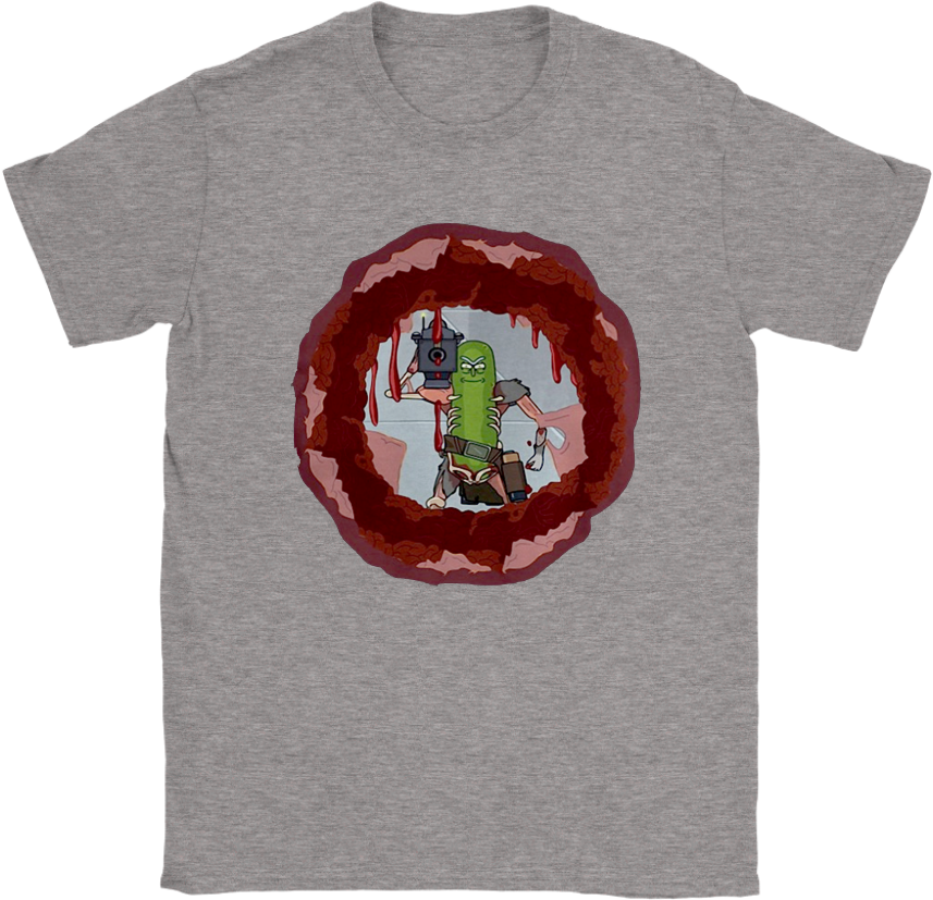 Rick And Morty Badass Pickle Rick Blow A Hole In The - Mazda Unicorn (1024x1024), Png Download