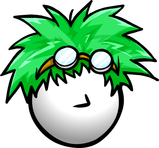 Rad Scientist Wig Former - Club Penguin (514x480), Png Download