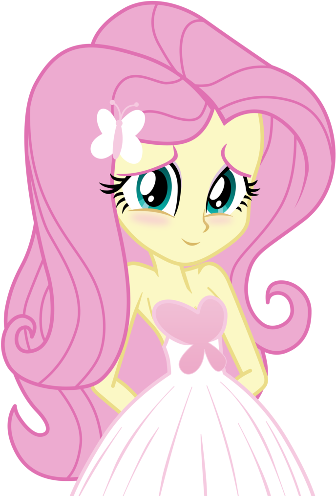 Clip Art Black And White Absurd Res Alternate Costumes - Fluttershy Equestria Girl Ek (1024x1024), Png Download