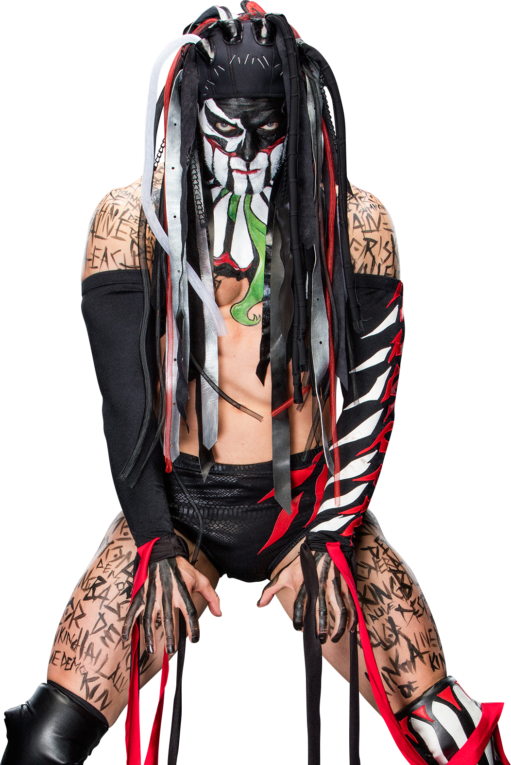 Finn Balor Png No Background - Demon King Finn Balor Summerslam 17 (1052x1574), Png Download