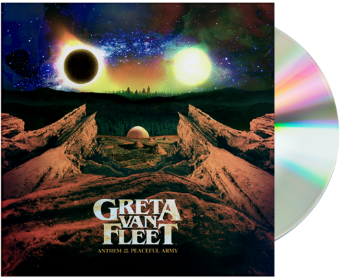 Anthem Of The Peaceful Army Cd Digital Album Greta - Greta Van Fleet Anthem Of The Peaceful Army (600x600), Png Download