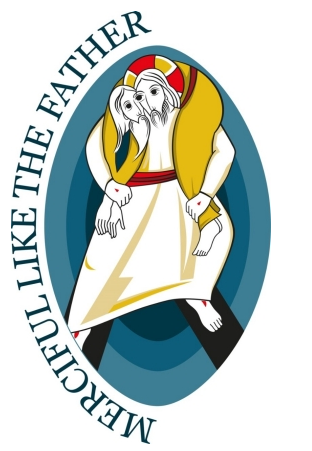 Jubilee Year Of Mercy Logo (331x468), Png Download