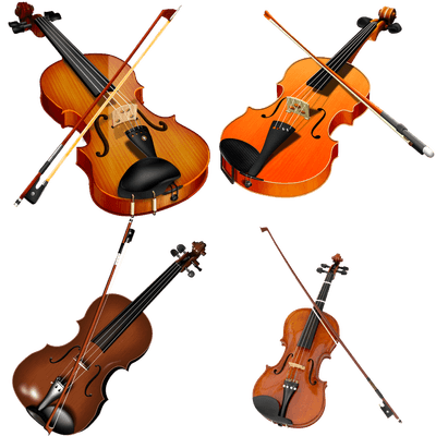 Violin Png (400x400), Png Download