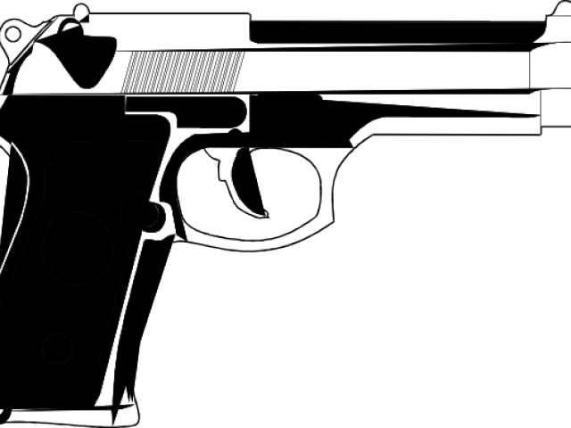 Gun Clip Art (640x480), Png Download