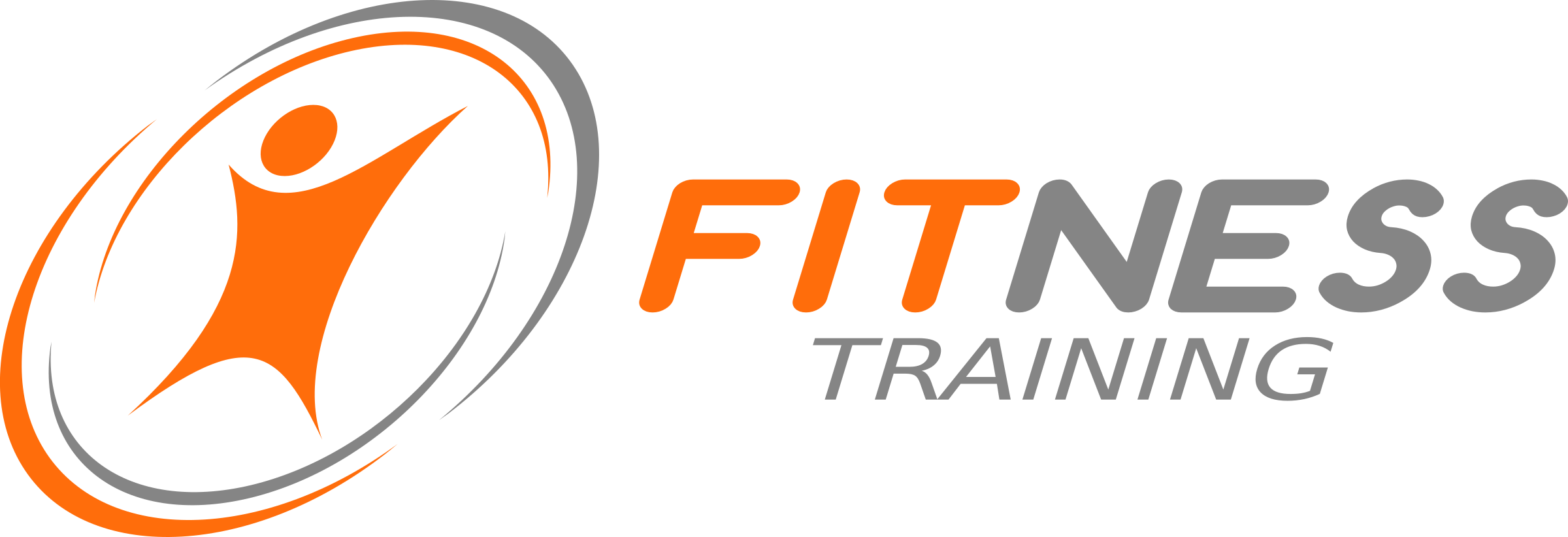 This Free Icons Png Design Of Fitness Logo (2400x822), Png Download