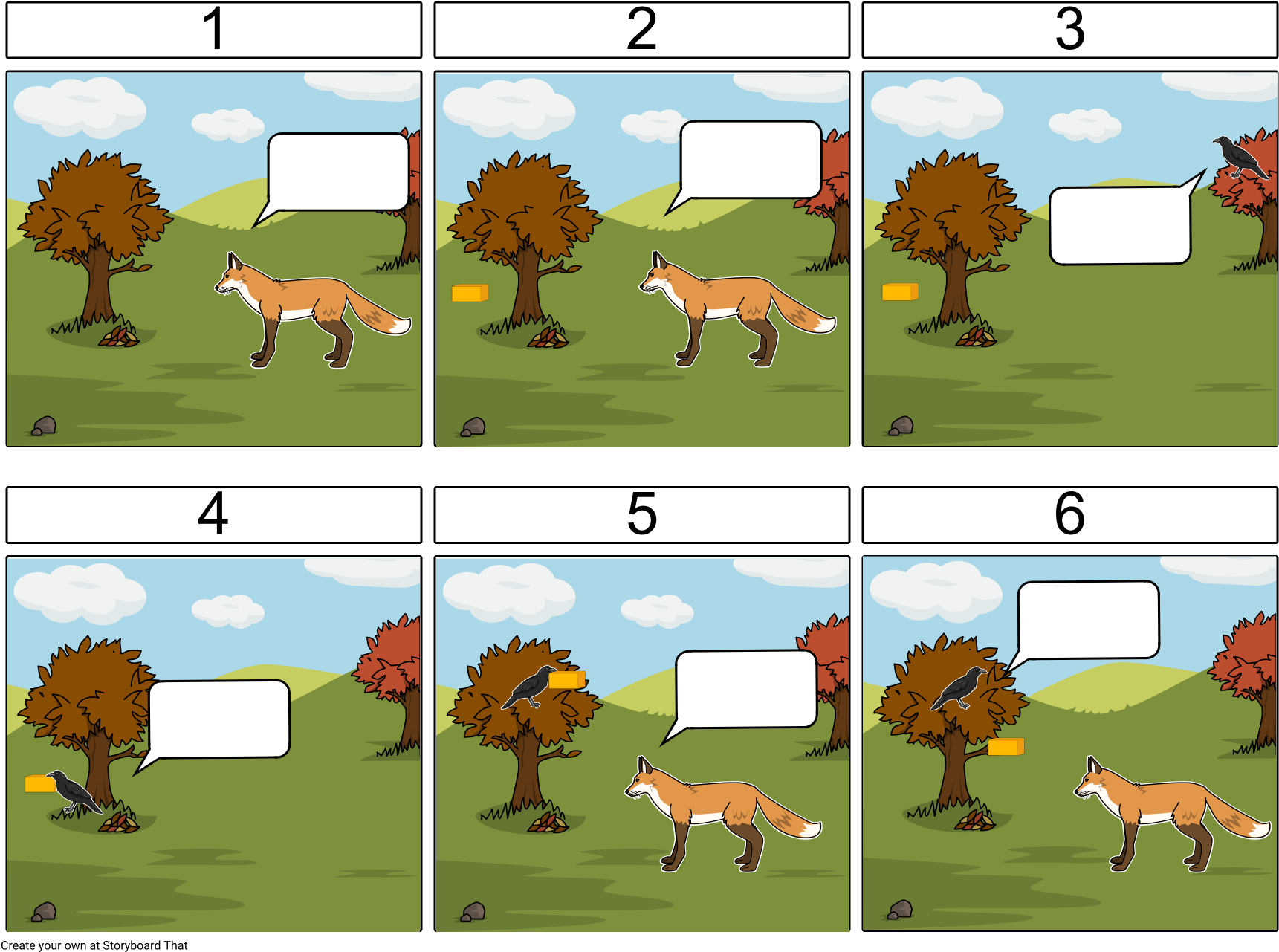 The Fox And The Crow - Illustration (1746x1305), Png Download