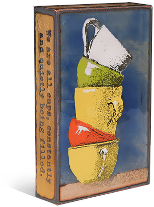 Hl188-refill - Modern Art (310x416), Png Download