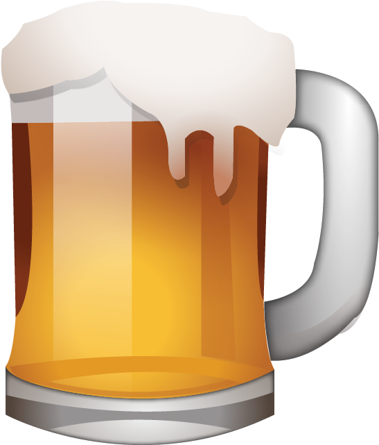 Beer Emojis (600x600), Png Download