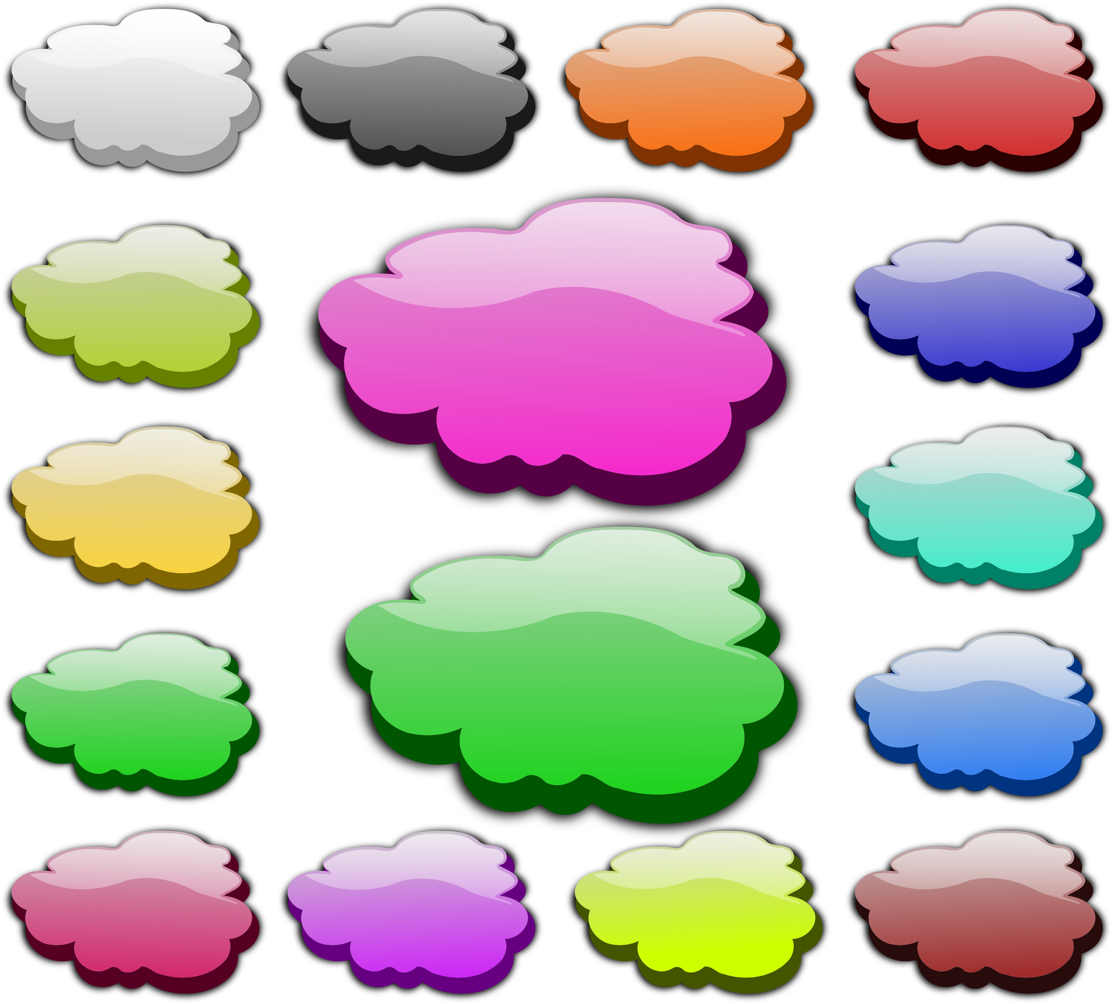 Free Vector Graphic - Bolha De Discurso Colorida Png (640x577), Png Download