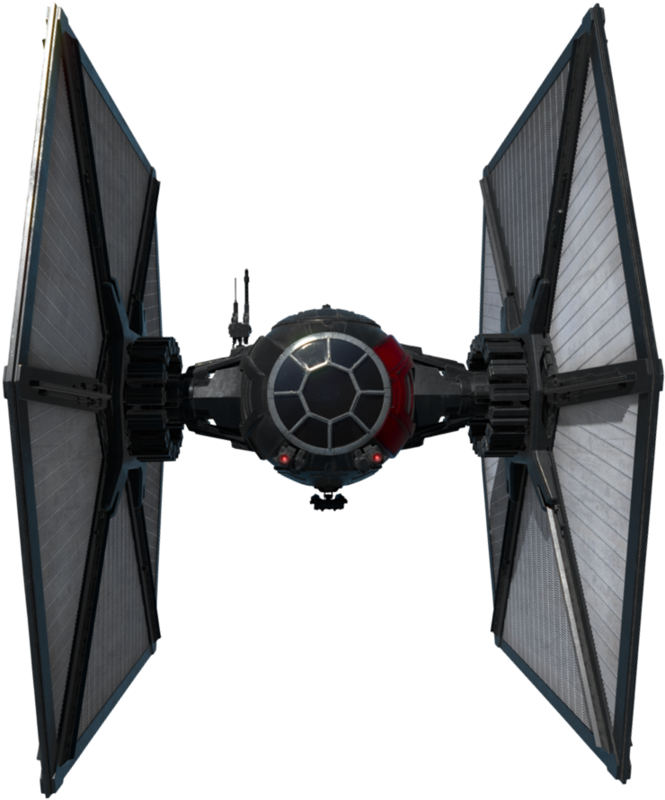 Tie Sf 01 - Tie Sf Space Superiority Fighter (800x960), Png Download
