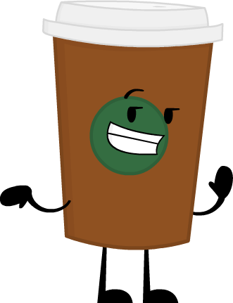 Starbucks Idle - Object Invasion Characters (331x431), Png Download