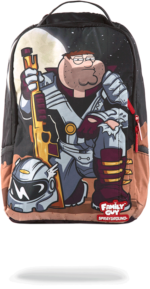 Sprayground Family Guy Backpack (802x1024), Png Download