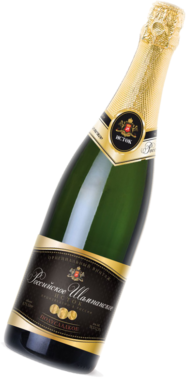 Champagne Png Icon - Шампанское На Прозрачном Фоне (384x781), Png Download