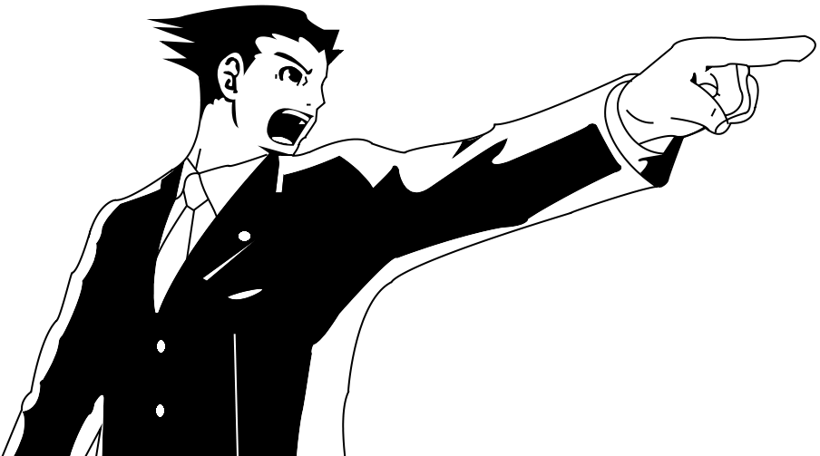 Phoenix Wright - Funny Boy Girl Comics (904x503), Png Download