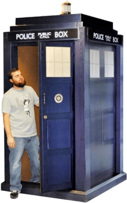 Tardis - Doctor Who Tardis Cardboard - Free Transparent PNG Download ...