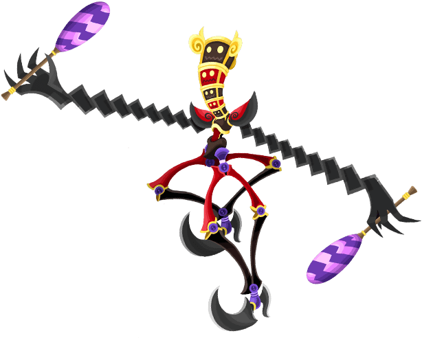 Trickmaster Khx - Khux Raid Boss (620x500), Png Download
