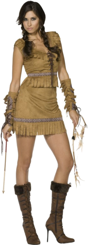 Indian Squaw Hot Girls Wallpaper - Pocahontas Kostým (500x793), Png Download