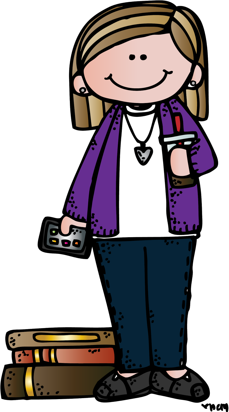 First Grade Garden Five For Friday Clip - Melonheadz Teacher Clipart (888x1600), Png Download