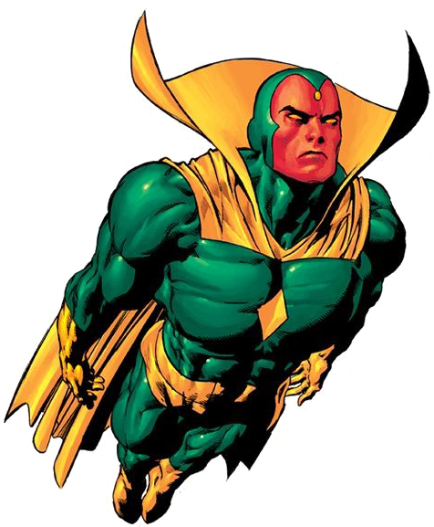 Marvel Vision Png Photo - Vision Marvel Comic Png (600x600), Png Download