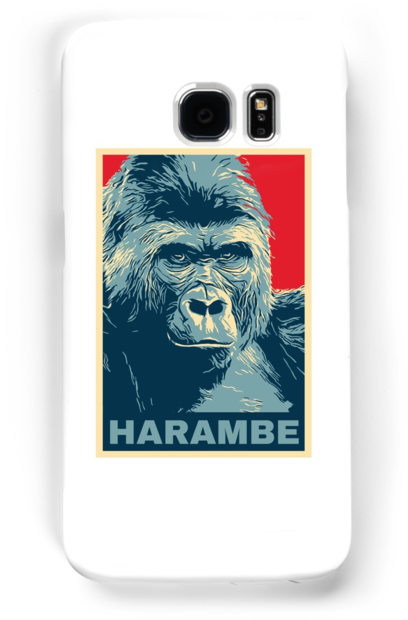 Harambe (500x700), Png Download