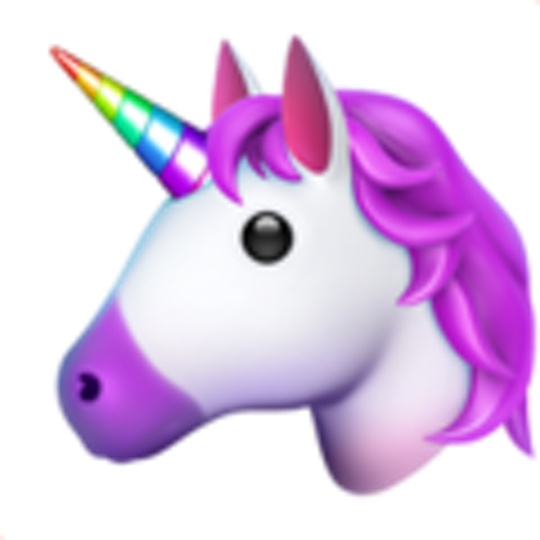 Unicorn Png Library - Emoji Png Ios 11 (540x540), Png Download