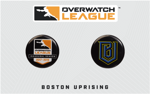 Overwatch League Button Set - Overwatch League Logo Tote Bag (550x550), Png Download