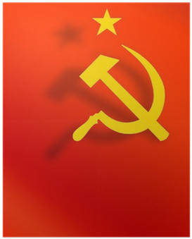 Cccp Symbols, Hammer And Sickle Poster • Pixers® • - Hammer And Sickle Cccp (400x400), Png Download