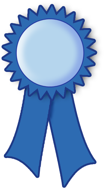 Blue Ribbon Png Image With Transparent Background - Alcohol Award (500x800), Png Download