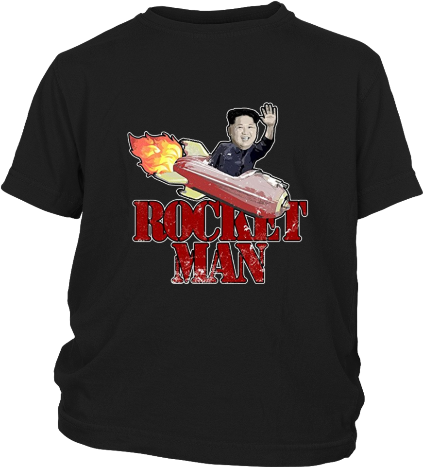 Kim Jong Un North Korea Rocket Man T-shirt Donald Trump - Misfits Project 1950 T Shirt (960x960), Png Download