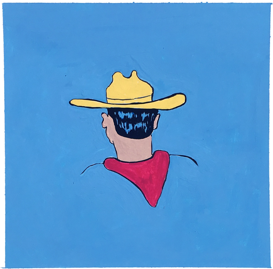 2bluecowboy - Cartoon (1000x1000), Png Download