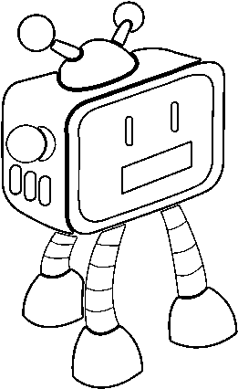 Tentacles Drawing Robot - Illustration (600x470), Png Download