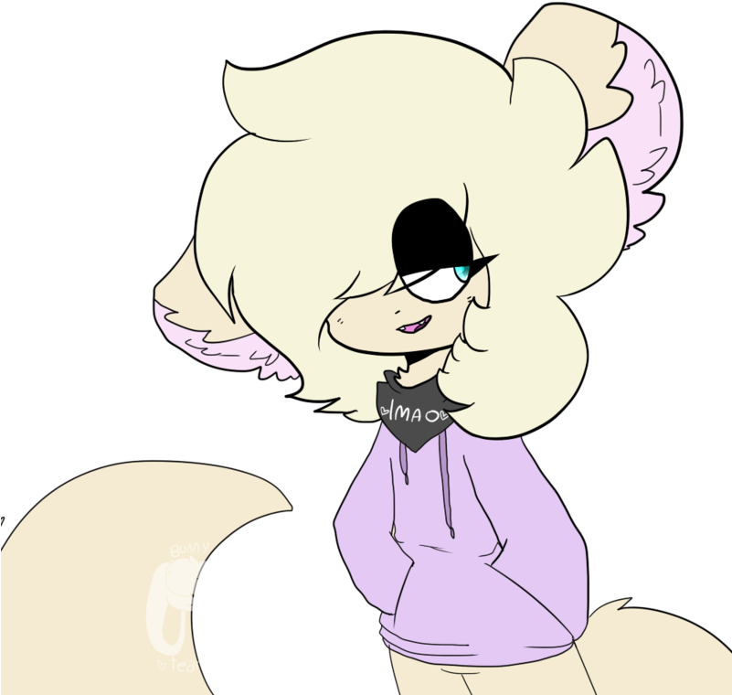 Emo Edgy Furry By Bunniestears On Deviantart Vector - Emo (800x800), Png Download