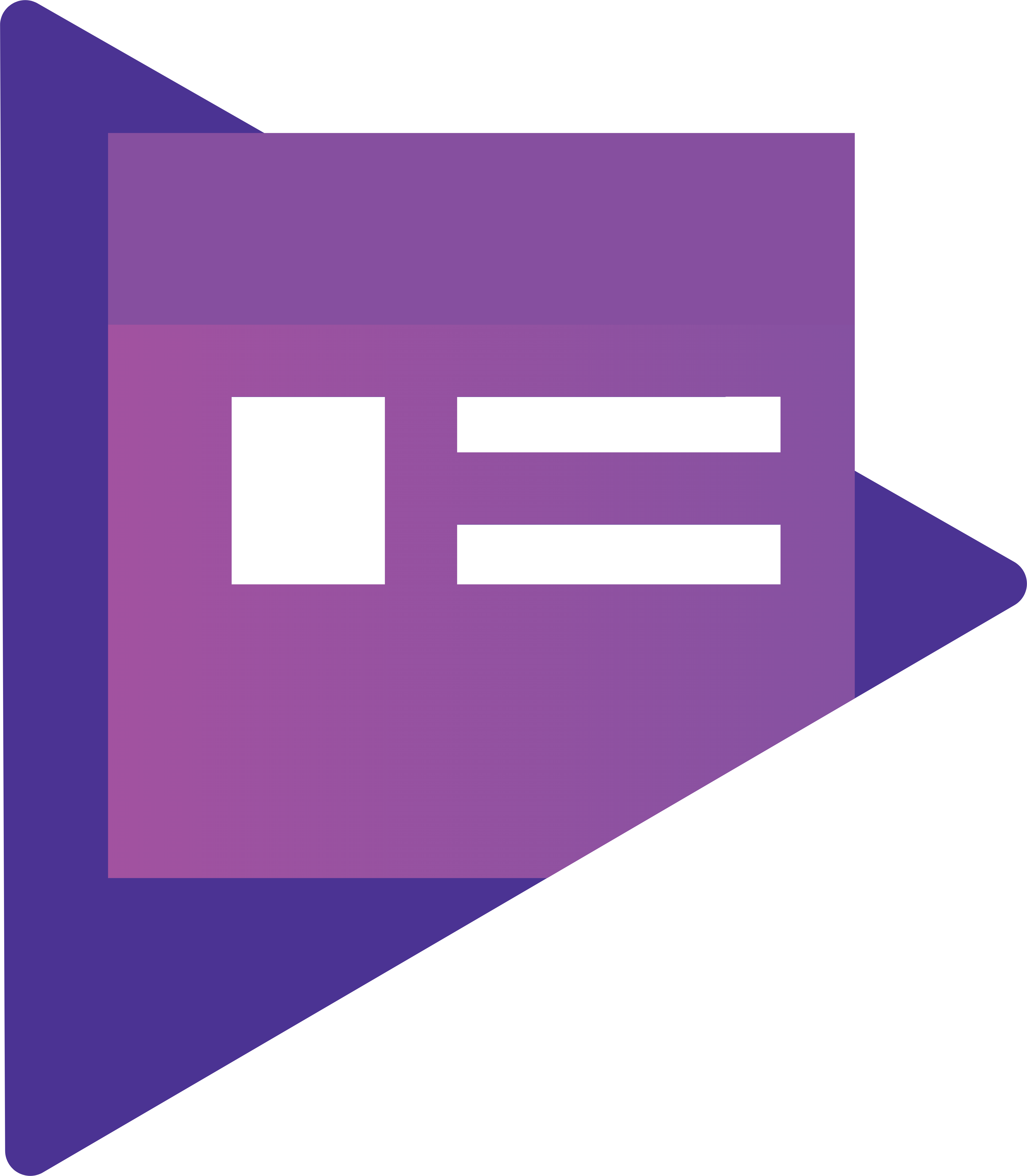 Google Play Newstand Logo Png Transparent - Vector Graphics (2400x2746), Png Download