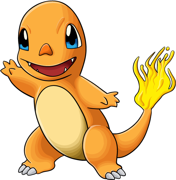 Download Step By Drawing Lesson - Pokemon Cartoon Drawing Charmander PNG  Image with No Background 