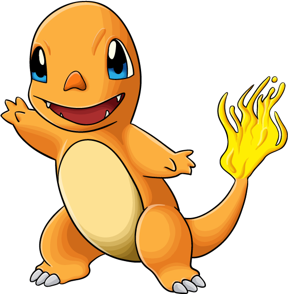 Step By Drawing Lesson - Pokemon Cartoon Drawing Charmander (722x1282), Png Download