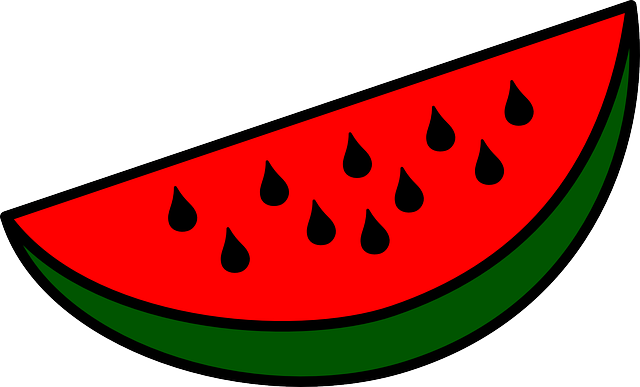 Free Vector Watermelon Wedge Clip Art - Watermelonclip Art (600x363), Png Download