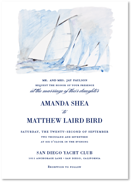Yacht Club Invitation (670x670), Png Download
