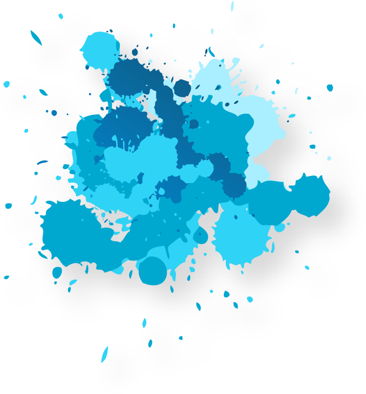 Picture Freeuse Stock Transparent Watercolors Droplet - Blue Paint Splash Png (775x842), Png Download