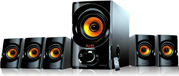 And When That Music Is Experienced Through Modern Multimedia - Ambrane Speakers (600x336), Png Download