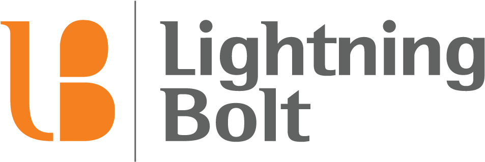 Lightning Bolt Solutions Logo (1000x389), Png Download