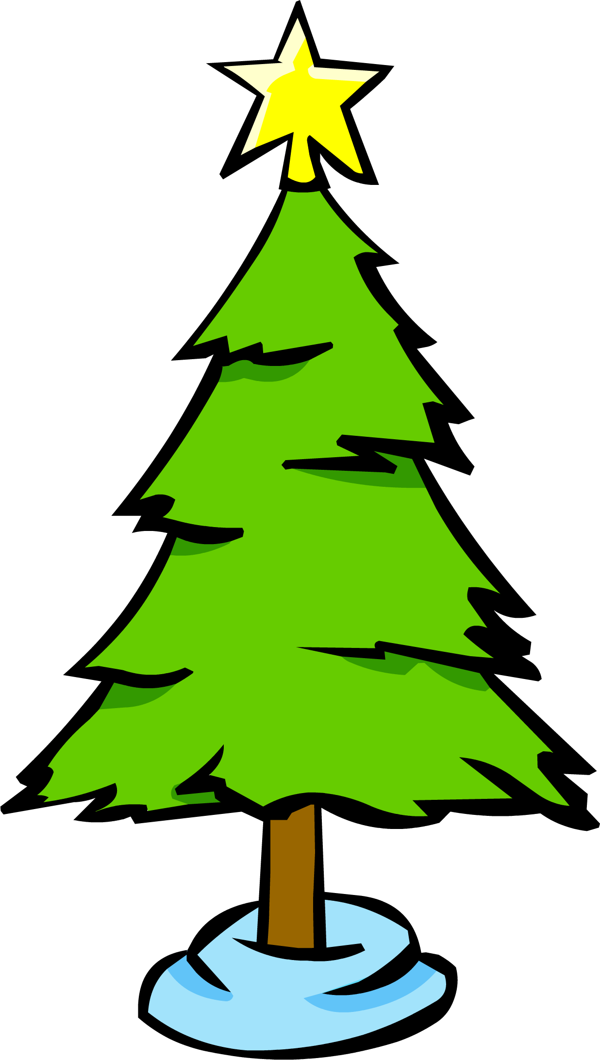 Large Christmas Tree - Arbol De Navidad Png (1236x2184), Png Download
