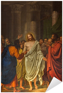 Go To Image - Painting Christ Between The Apostles By Sebastiano (400x400), Png Download