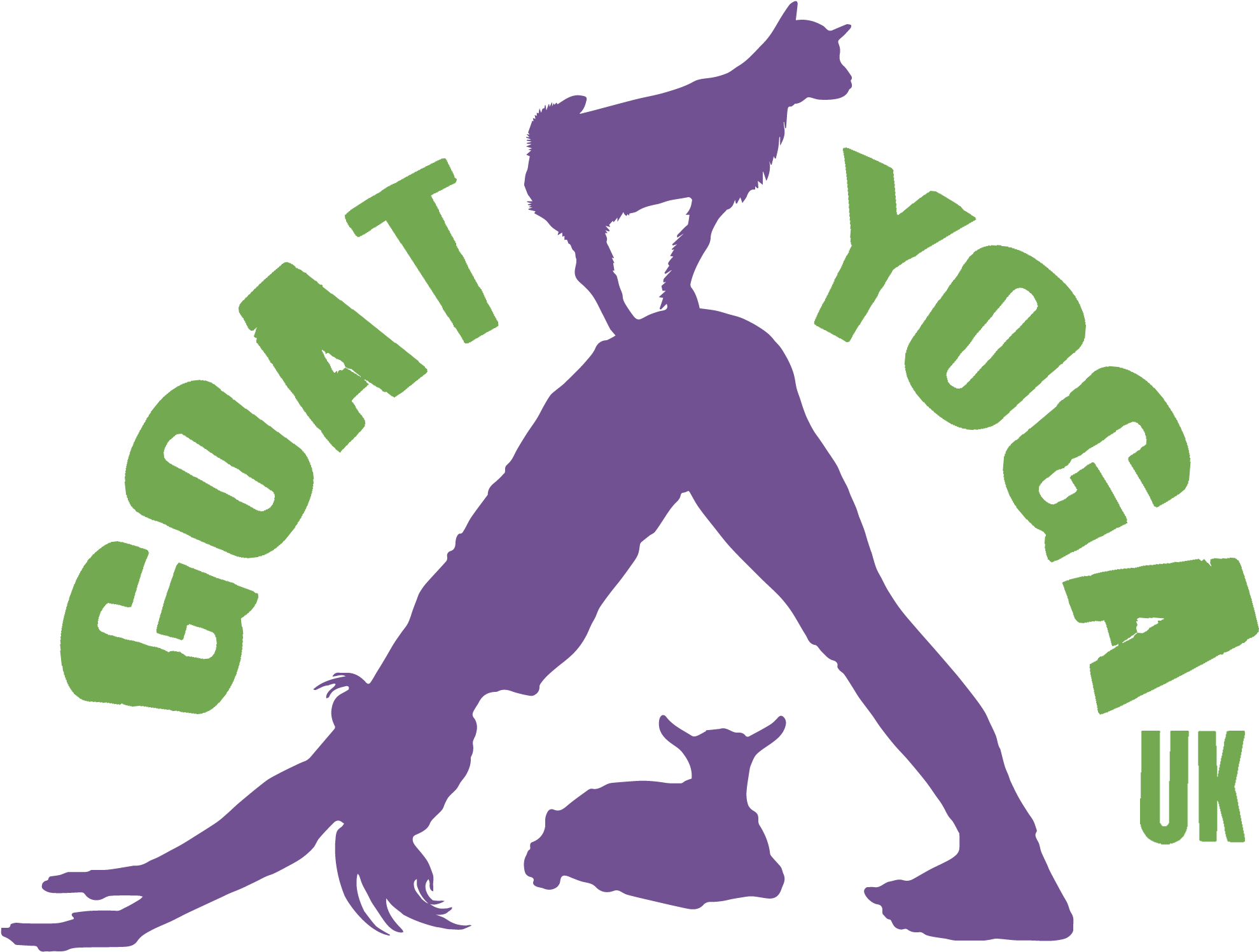 Classes Uk - Goat Yoga Clip Art (2170x1614), Png Download