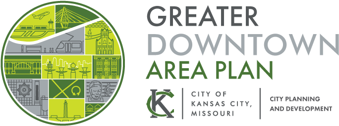 Greater Downtown Area Plan - Kansas City (857x304), Png Download