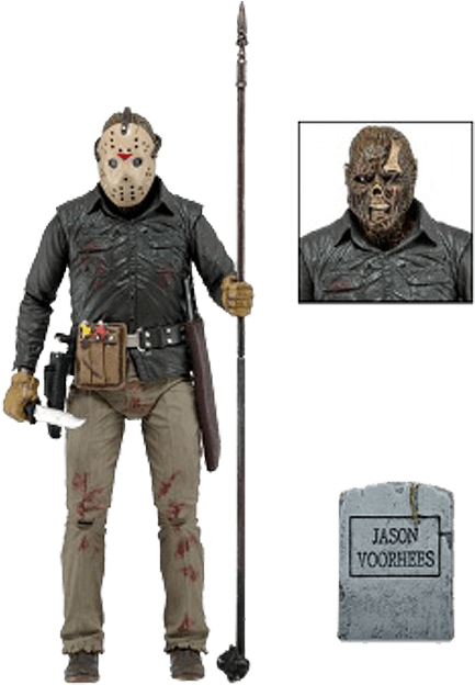 Friday The 13th - Neca Ultimate Jason Voorhees (709x709), Png Download
