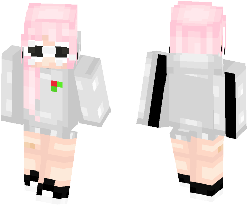 Female Minecraft Skins - Girl (584x497), Png Download