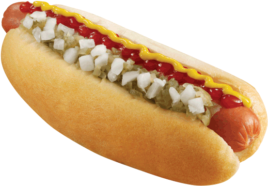 100% All-beef Hot Dog - Beef (560x560), Png Download