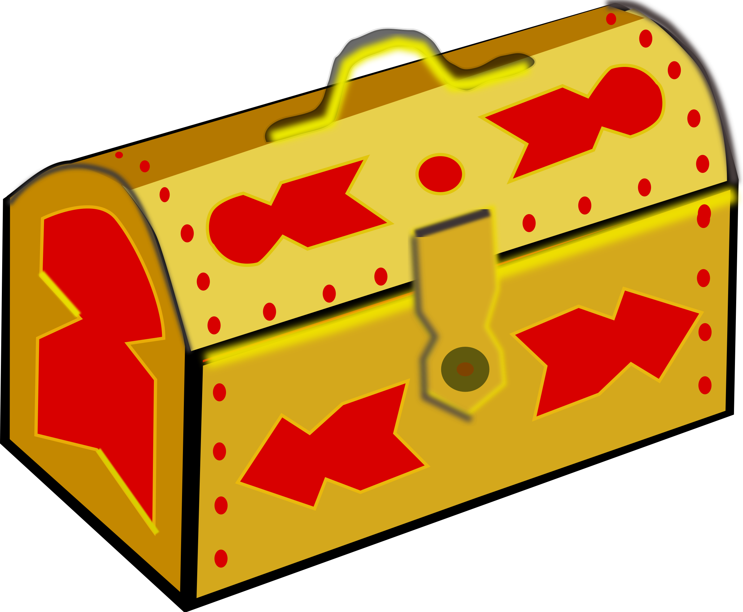 Treasure Chest Clip Art (800x660), Png Download